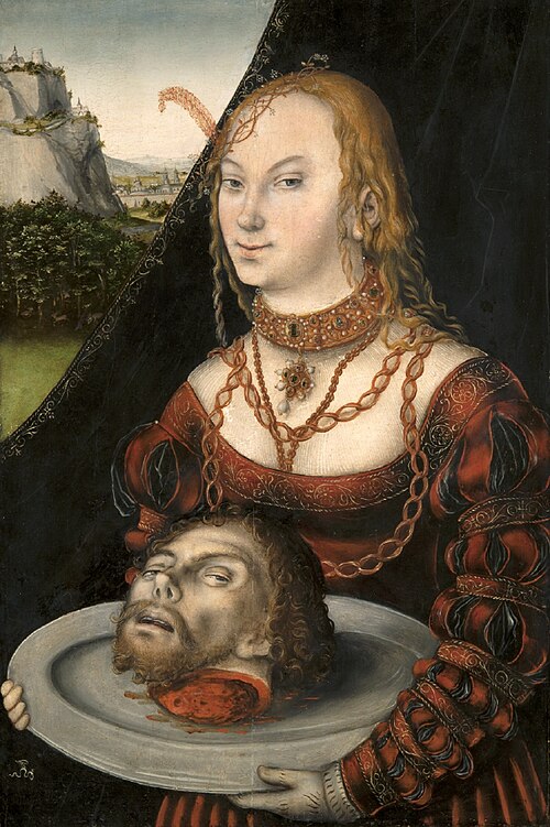 Salomé, 1540, Lucas Cranach le Jeune