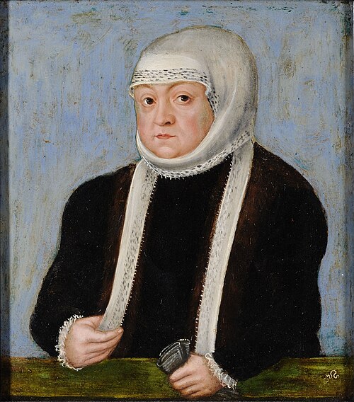 Bona Sforza, 1556, Lucas Cranach le Jeune