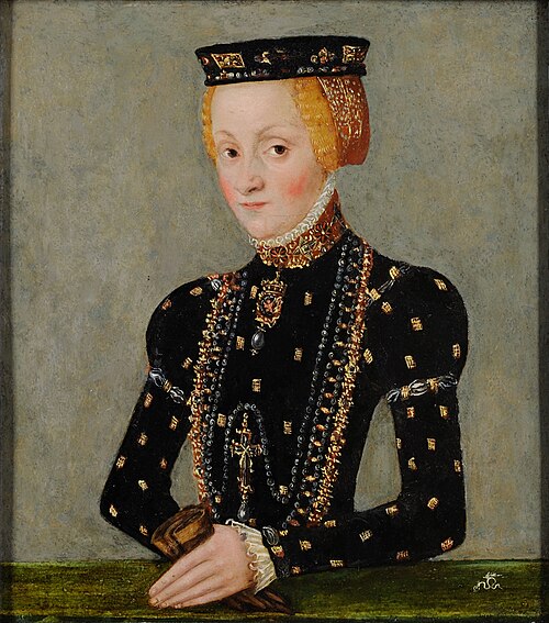 Catherine Jagellon, 1556, Lucas Cranach le Jeune