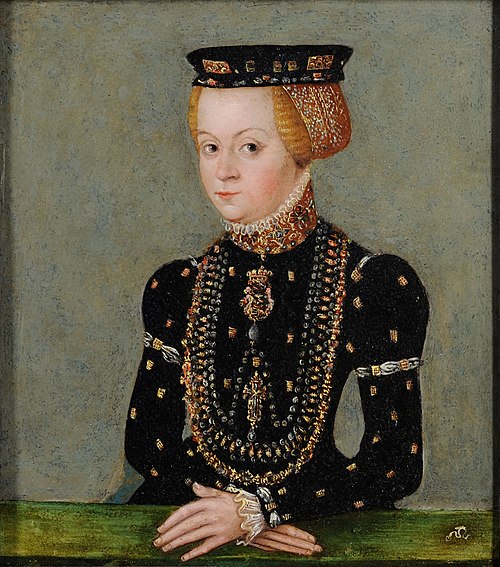 Sophia Jagiellon, 1556, Lucas Cranach le Jeune