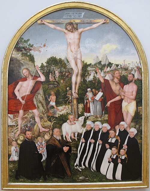 Allegory of Redemption, 1557, Lucas Cranach le Jeune