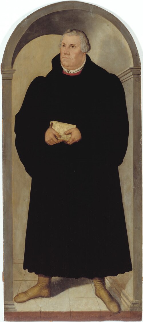 Martin Luther, 1575, Lucas Cranach le Jeune