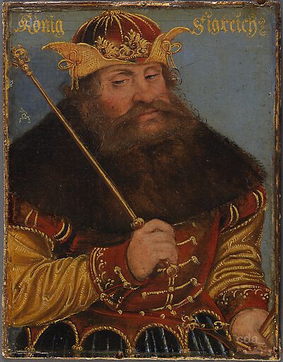King Siegreich, 1579, Lucas Cranach le Jeune