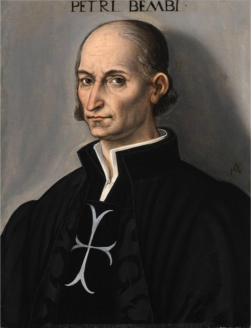Porträt des Pietro Bembo, 1532, Lucas Cranach le Jeune
