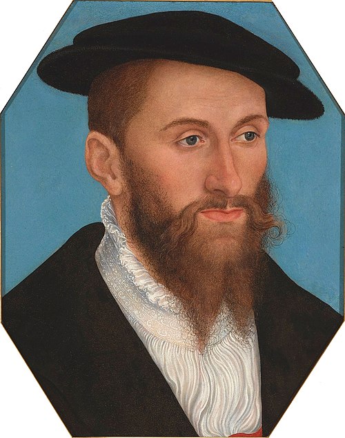 Portrait d'homme, 1545, Lucas Cranach le Jeune