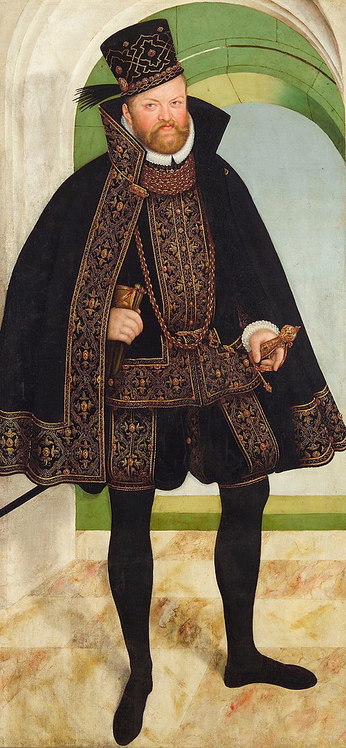 Augustus, Elector of Saxony (1526-1586), 1565, Lucas Cranach le Jeune