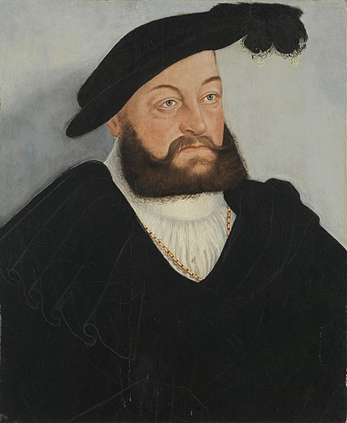 Johann, Duke of Saxony, 1534, Lucas Cranach le Jeune