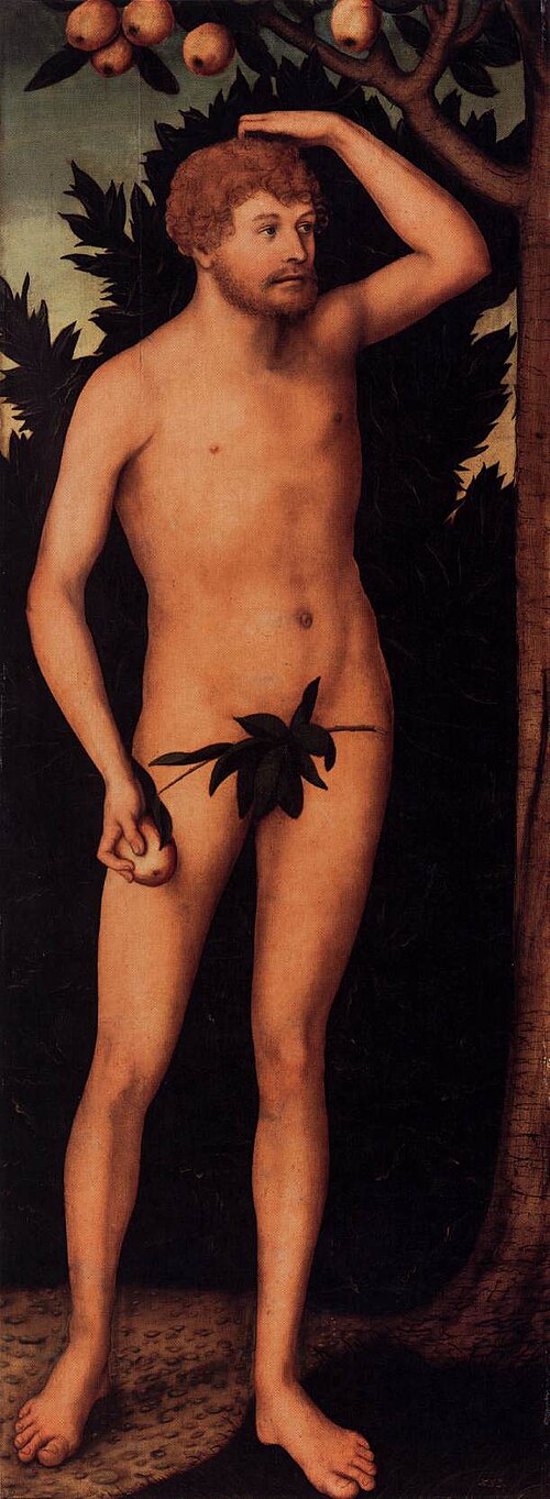 Adam, 1561, Lucas Cranach le Jeune