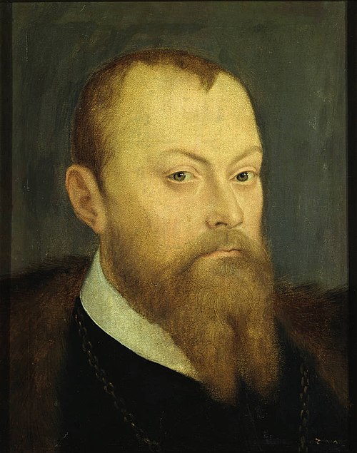 Moritz, Elector of Saxony, 1550, Lucas Cranach le Jeune