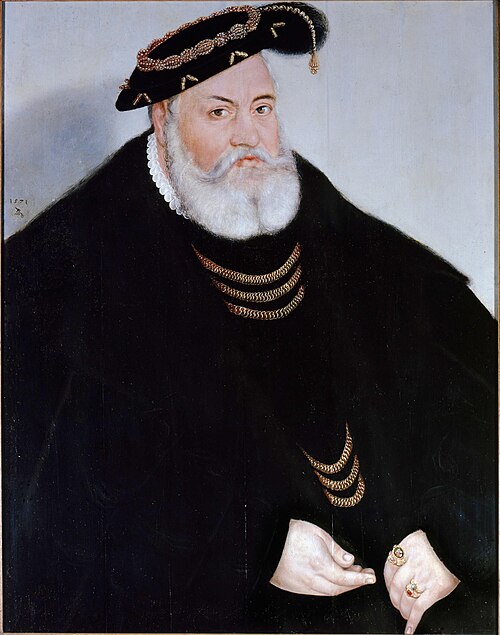 George the Pious Margrave of Brandenburg-Ansbach, 1571, Lucas Cranach le Jeune