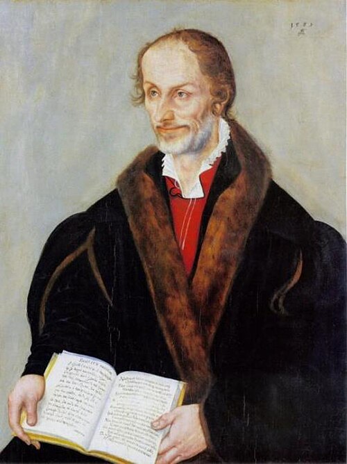 Portrait of Philipp Melanchthon, 1559, Lucas Cranach le Jeune