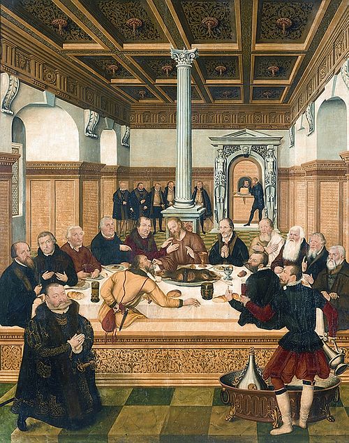 La Cène, 1565, Lucas Cranach le Jeune