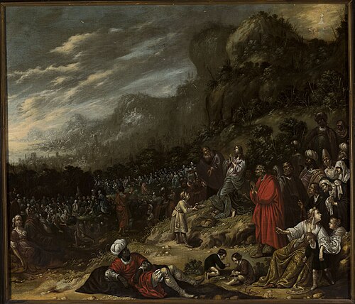 Miracle of the multiplication of bread (John 6:1-13), 1640, Rombout van Troyen