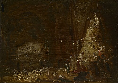 A Sacrificial Scene, 1642, Rombout van Troyen