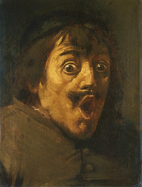 A Man Surprised, 1635, Josse van Craesbeeck