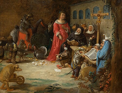 La Tentation de saint Antoine, 1650, Josse van Craesbeeck