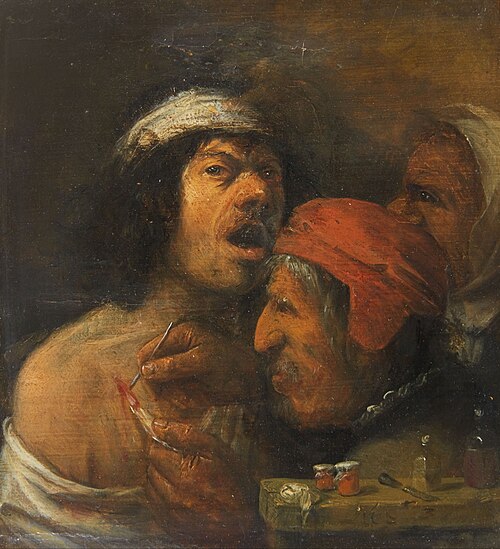 At the Surgeon's, 1650, Josse van Craesbeeck