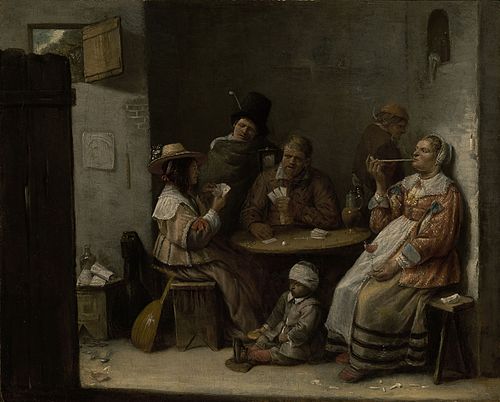 Card Players, 1645, Josse van Craesbeeck