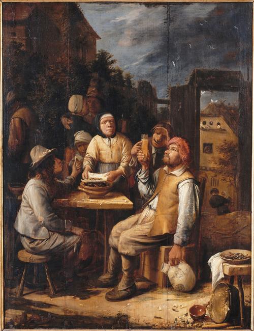Les Mangeurs de moules, 1625, Josse van Craesbeeck