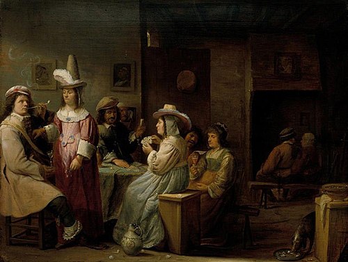 Tavern Scene, 1650, Josse van Craesbeeck