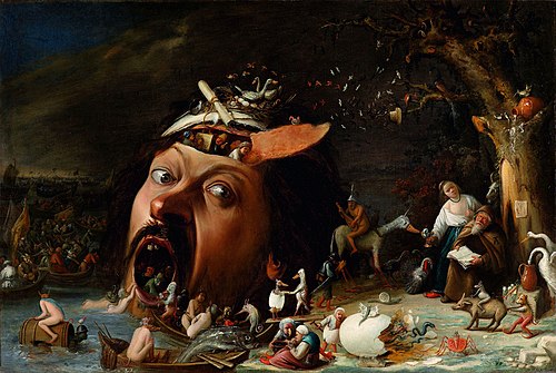 La Tentation de saint Antoine, 1650, Josse van Craesbeeck