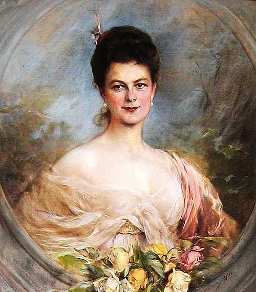Porträt des Sophie Chotek (1868-1914), 1910, József Árpád Koppay