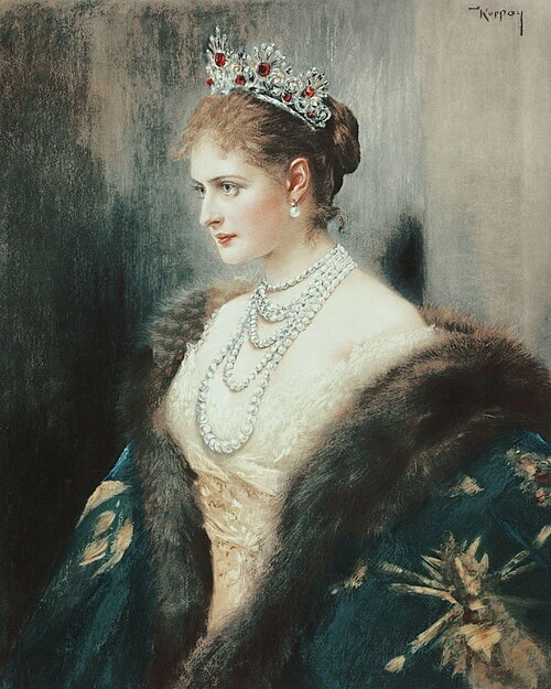 Zarin Alexandrowna, 1900, József Árpád Koppay