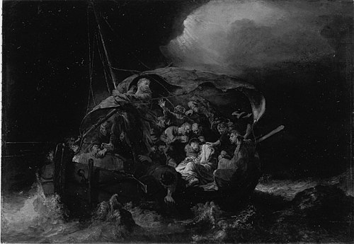 Christ in the Storm, 1648, Heinrich Jansen