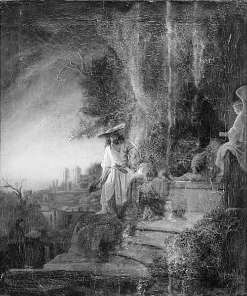 Christ and Mary Magdalene, 1653, Heinrich Jansen