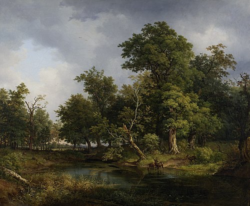 Waldlandschaft, 1841, Josef Feid