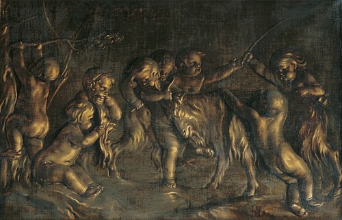 Kinderbacchanal, 1781, Josef Hauzinger