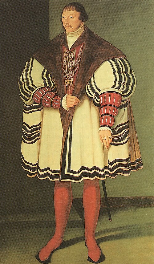 Porträt Albrecht VII, 1547, Theodor Fischer