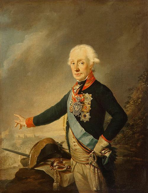 Portrait of Count Alexander Suvorov, 1799, Joseph Kreutzinger