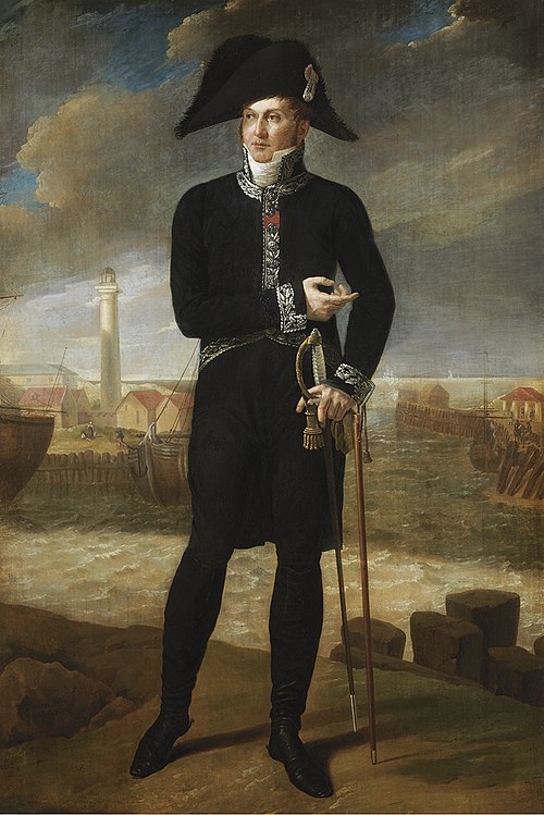 Portrait of Marquis Bernard-François de Chauvelin, 1805, Joseph-Denis Odevaere