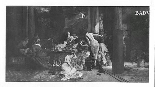 Untergang von Pompeji, 1886, Joseph Emanuel Weiser