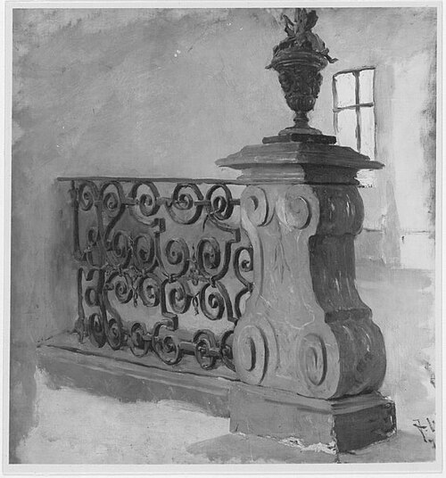 Treppengeländer, 1872, Joseph Emanuel Weiser