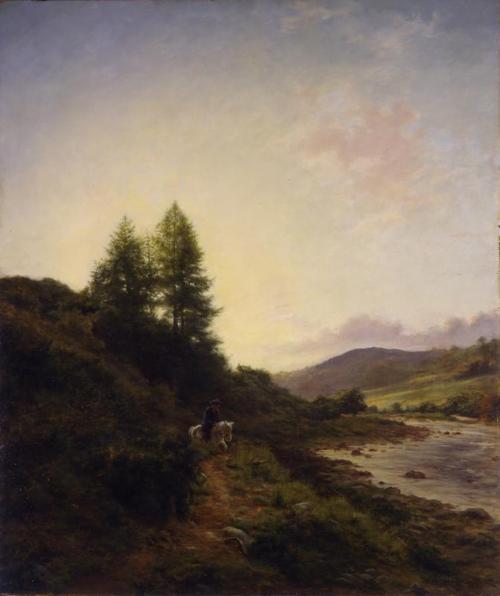 On the Dee near Woodend, 1867, Joseph Farquharson