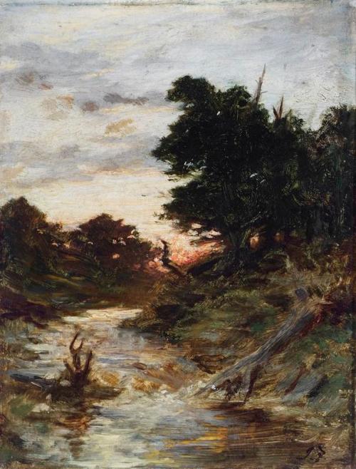 Day's Dying Glow - Study, 1873, Joseph Farquharson