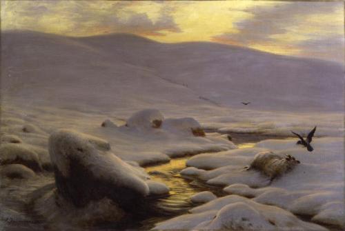 The Weary Waste Of Snow, Forest Of Birse, 1898, Joseph Farquharson