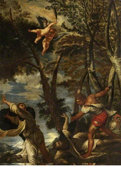 Death of St Peter Martyr, 1700, Titianello