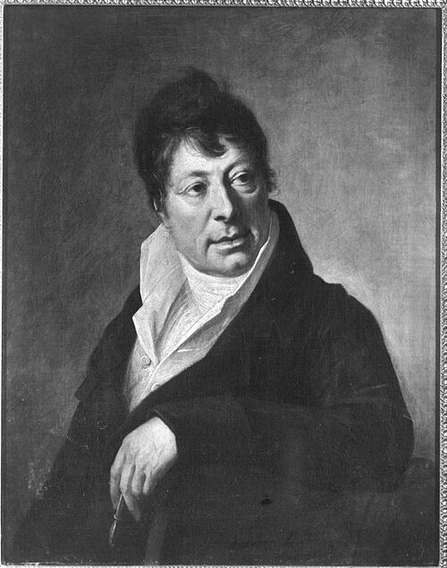 Bildnis eines Mannes, 1820, Joseph Hauber