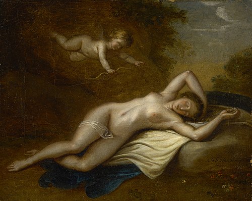 Venus und Amor, 1829, Joseph Hauber