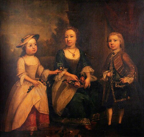 Portrait of Three Children, 1730, Joseph Highmore