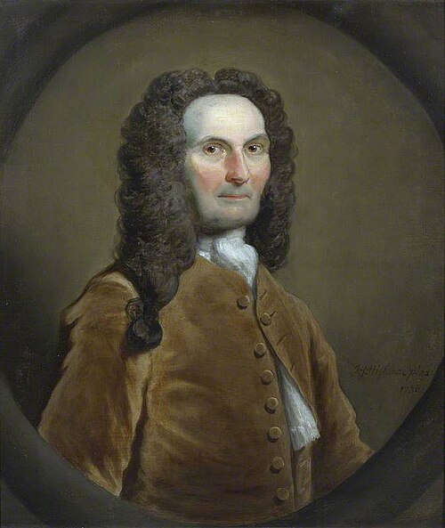 Abraham de Moivre (1667–1754), 1736, Joseph Highmore