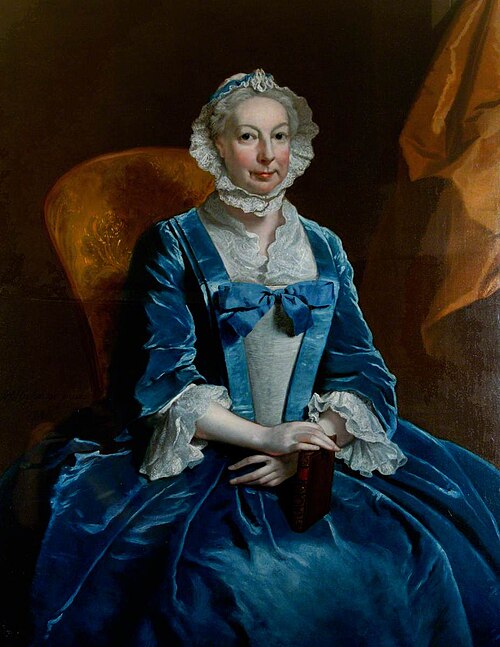 Mrs Iremonger of Wherwell Priory, 1745, Joseph Highmore