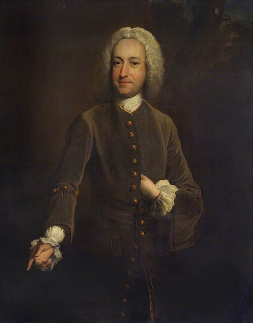 Isaac Hawkins Browne (1705–1760), Poet, 1744, Joseph Highmore
