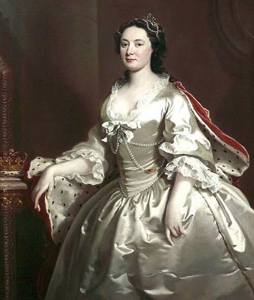 Anne (d.1759), Duchess of Chandos, 1746, Joseph Highmore