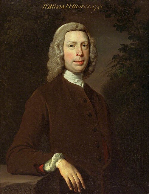 William Fellowes (1706–1775), 1748, Joseph Highmore