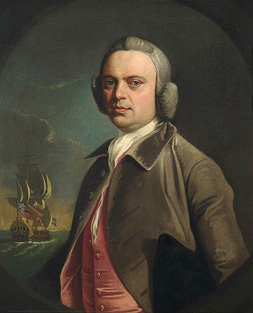 Rear Admiral Charles Fanshawe (1699–1757), RN, 1750, Joseph Highmore