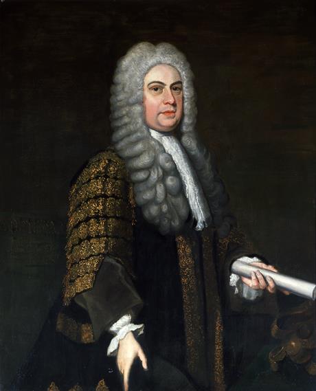 Portrait d'Arthur Onslow (1691-1768), 1735, Joseph Highmore